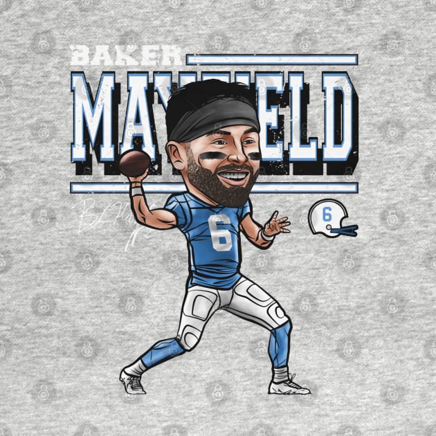 Baker Mayfield Carolina Cartoon by Chunta_Design